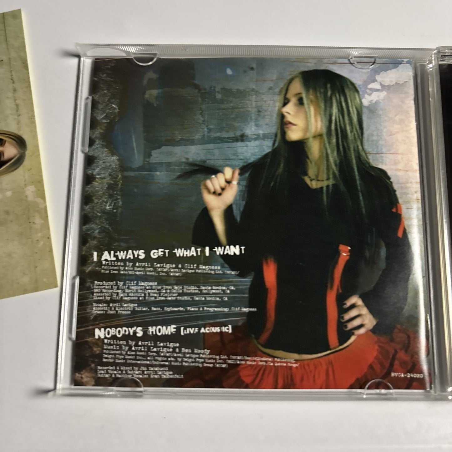 Avril Lavigne – Under My Skin  (CD, 2004) Japan Bonus Track Obi Sticker