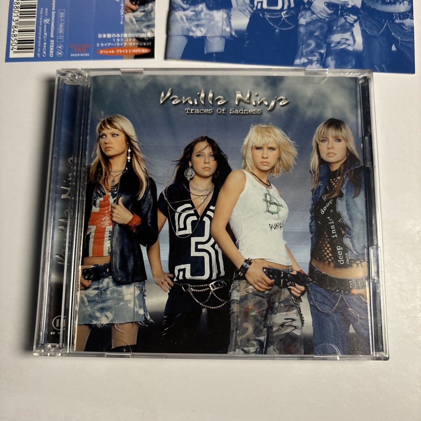 Vanilla Ninja – Traces Of Sadness (CD + DVD, 2005) Japan Obi PCCY-01723