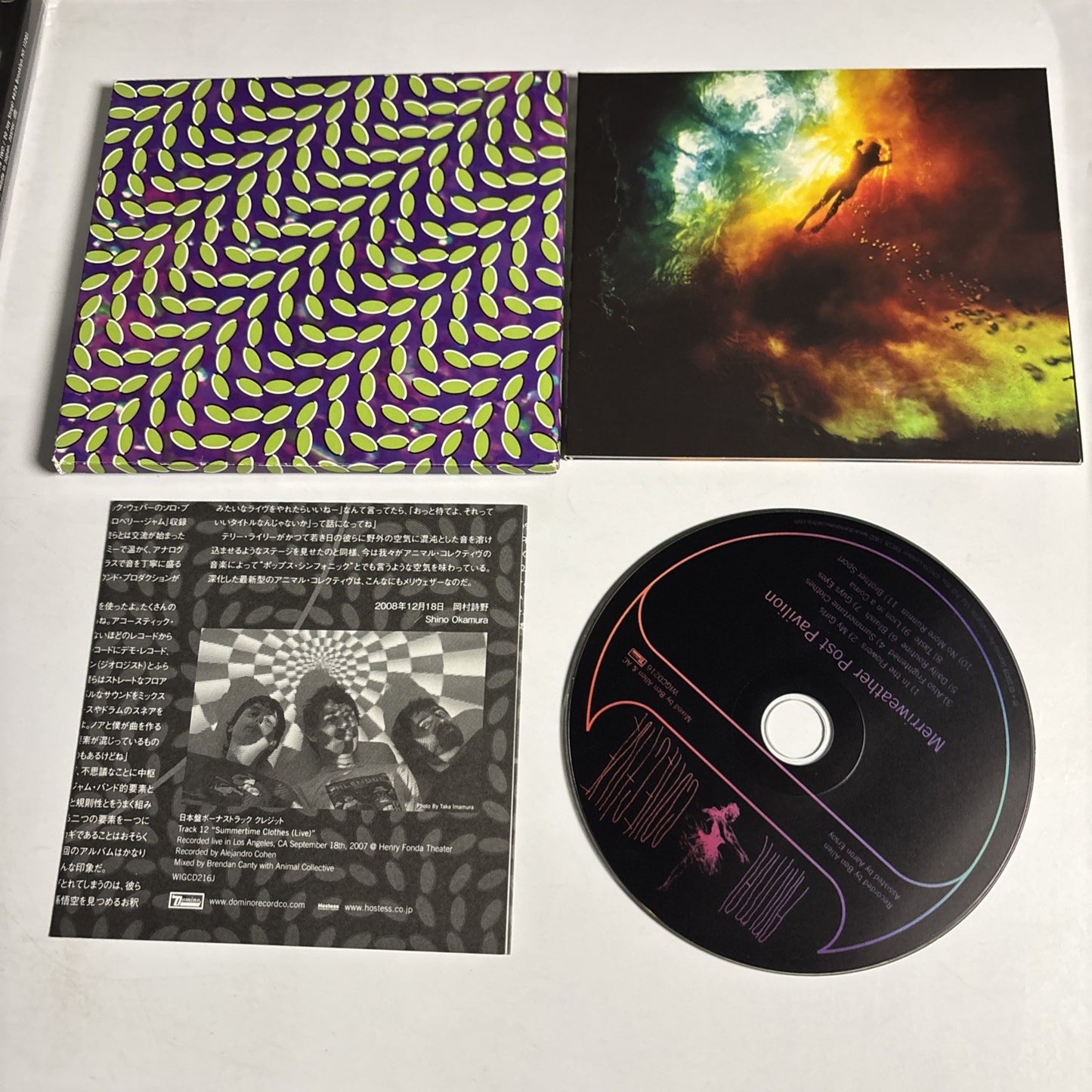 Animal Collective – Merriweather Post Pavilion (CD, 2009) Japan WIGCD216J