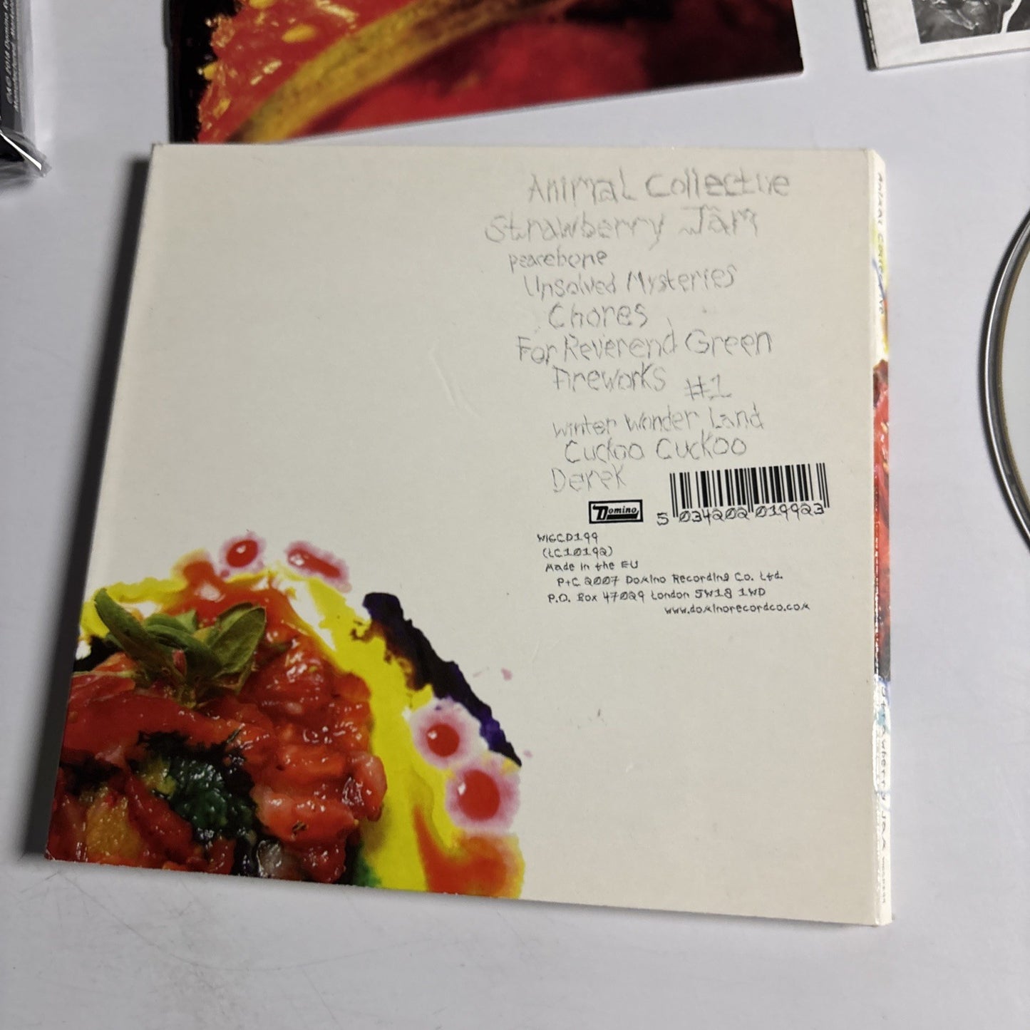 Animal Collective – Strawberry Jam (CD, 2007) Europe Digipak WIGCD199