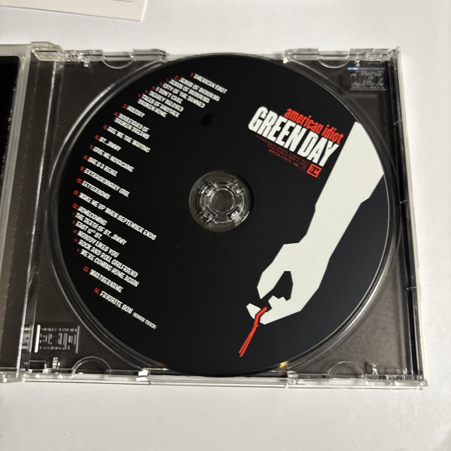Green Day – American Idiot (CD, 2004) Japan Bonus Track Obi WPCR-11910