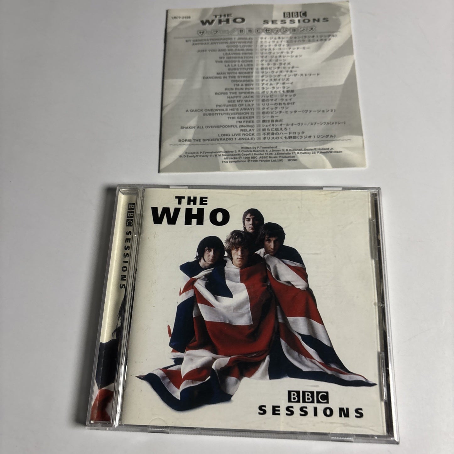 The Who – BBC Sessions (CD, 2003) Japan UICY-2458