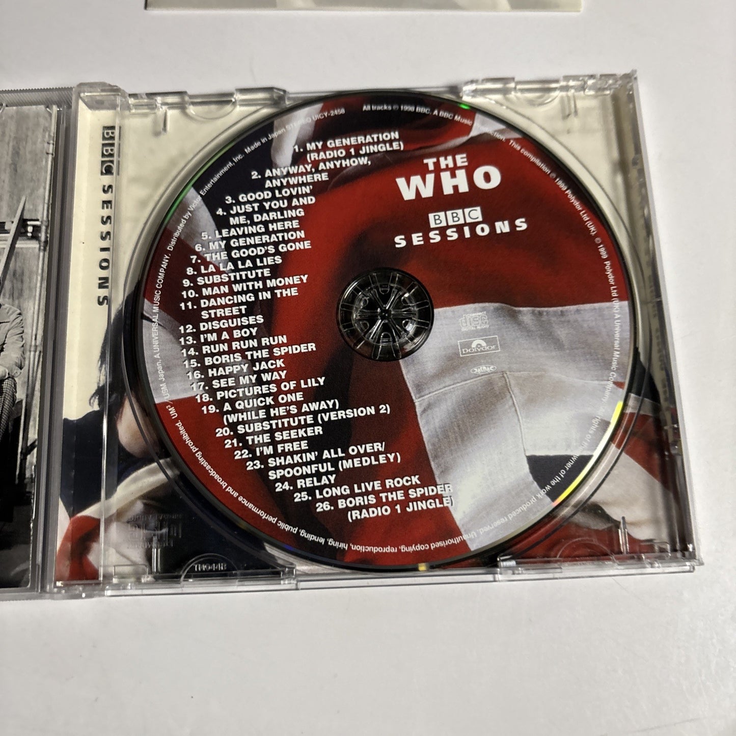 The Who – BBC Sessions (CD, 2003) Japan UICY-2458
