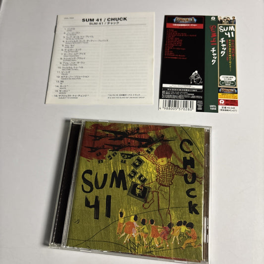 Sum 41 – Chuck (CD, 2004) Japan Bonus Track, Obi UICL-1044