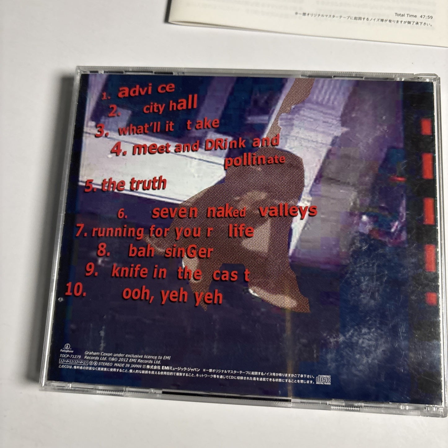 Graham Coxon – A+E (CD, 2012) Japan TOCP-71279