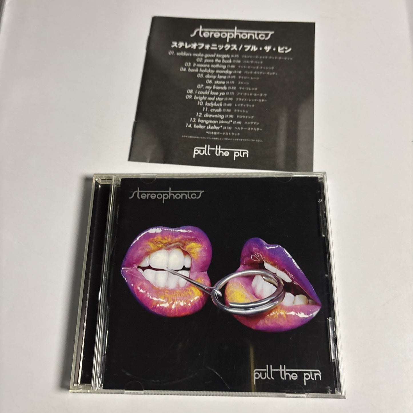 Stereophonics – Pull The Pin (CD, 2007) Japan Bonus Track V2CP341