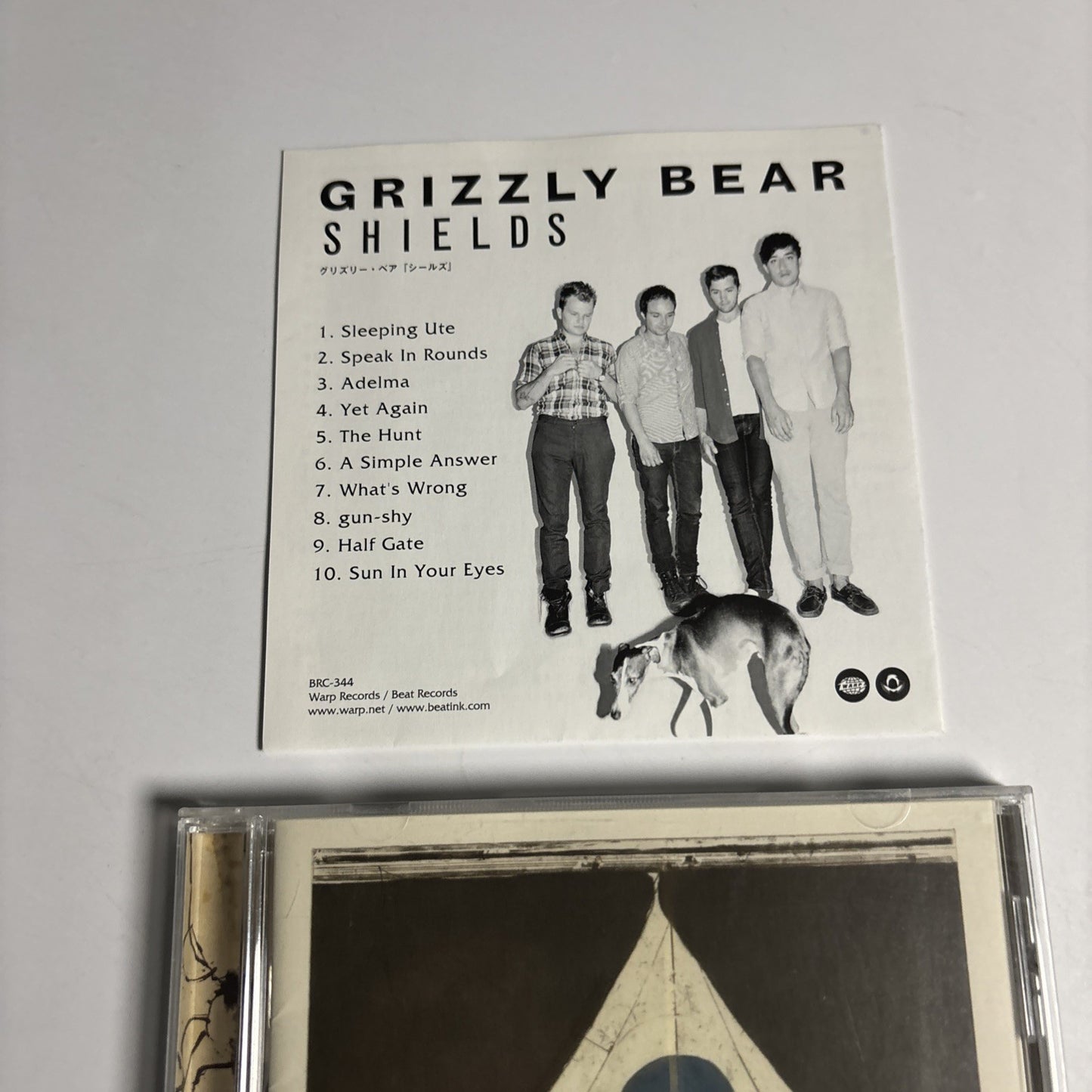Grizzly Bear – Shields (CD, 2012) Japan BRC-344
