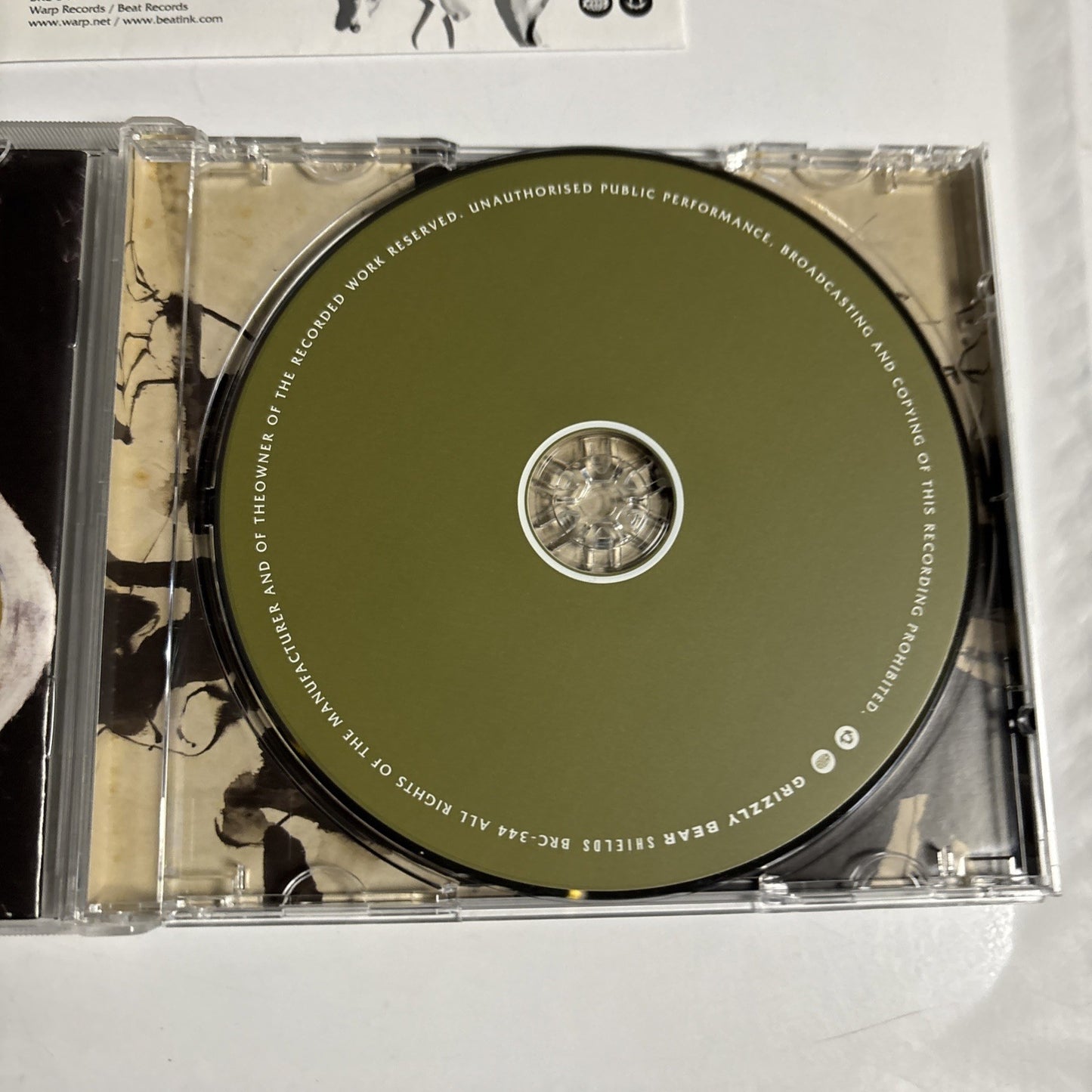 Grizzly Bear – Shields (CD, 2012) Japan BRC-344