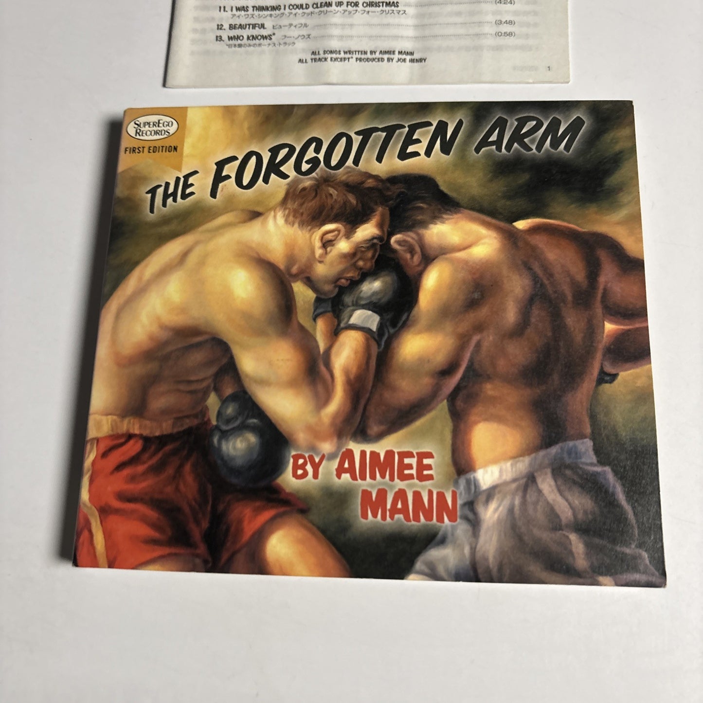 Aimee Mann – The Forgotten Arm (CD, 2005) Japan Bonus Track V2CP 214