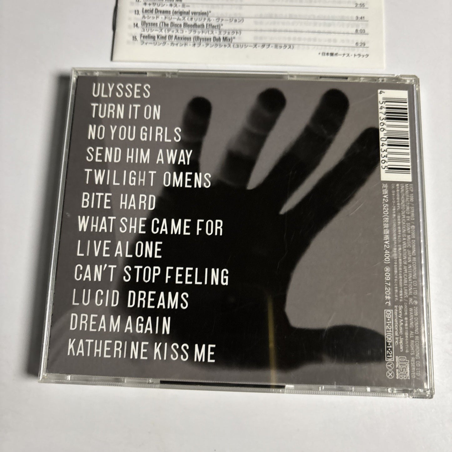 Franz Ferdinand – Tonight: Franz Ferdinand (CD, 2009) Japan EICP 1090