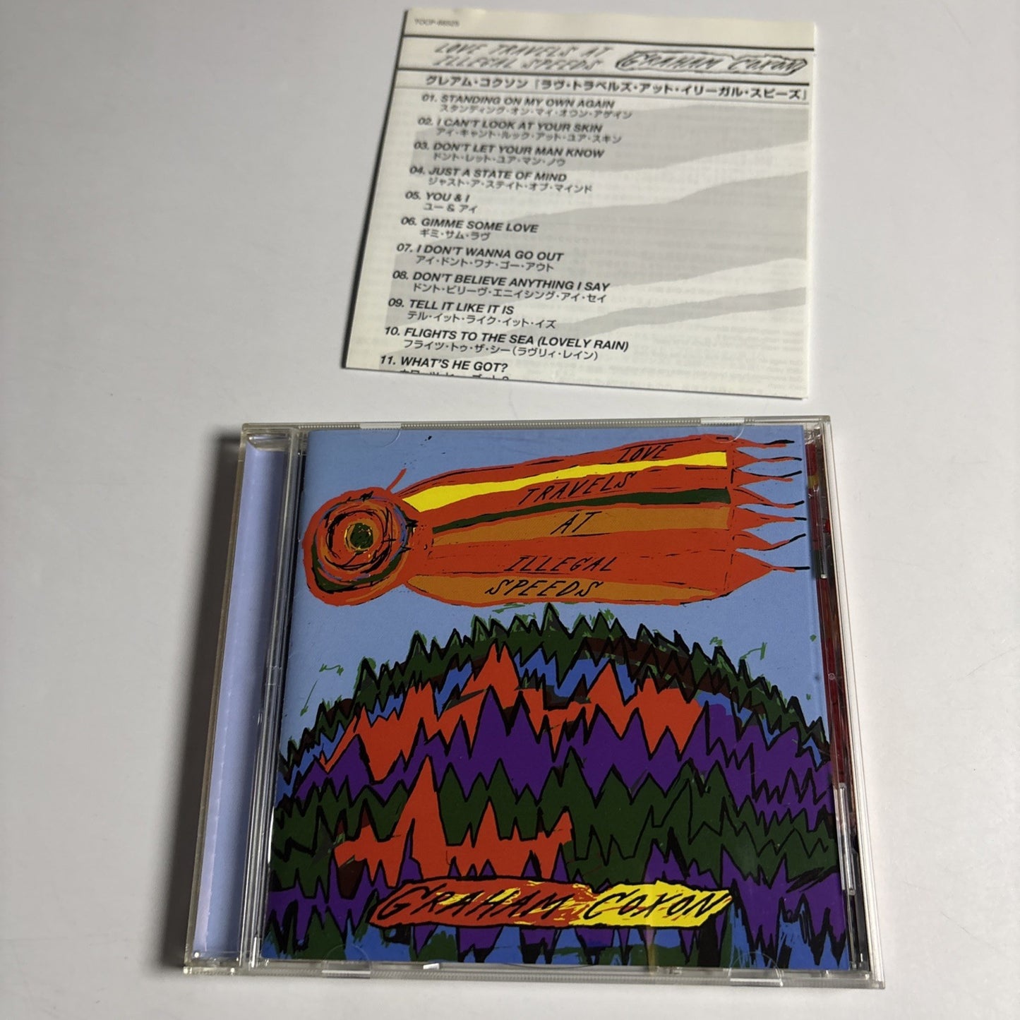 Graham Coxon – Love Travels At Illegal Speeds (CD, 2006) Japan Bonus Track