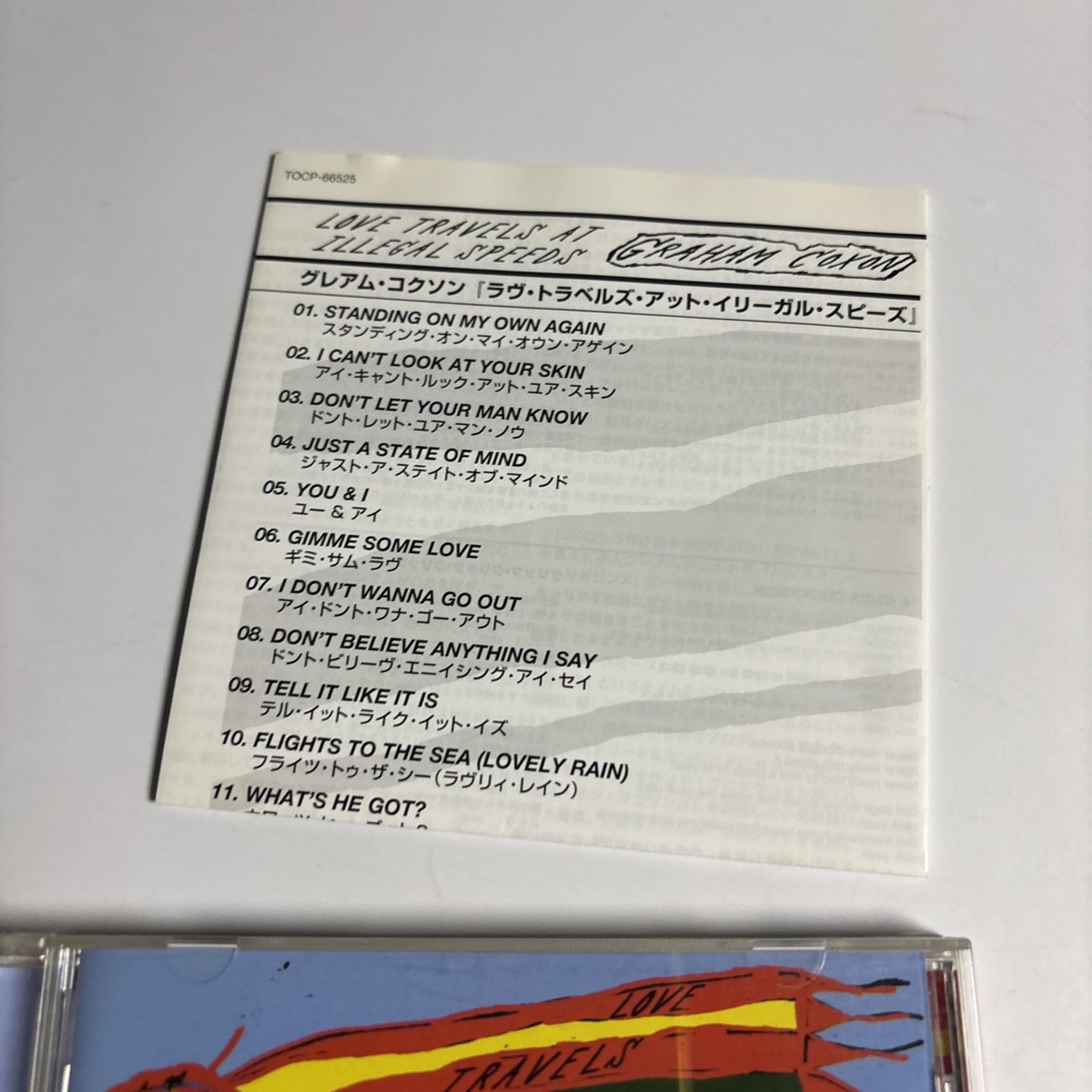 Graham Coxon – Love Travels At Illegal Speeds (CD, 2006) Japan Bonus Track