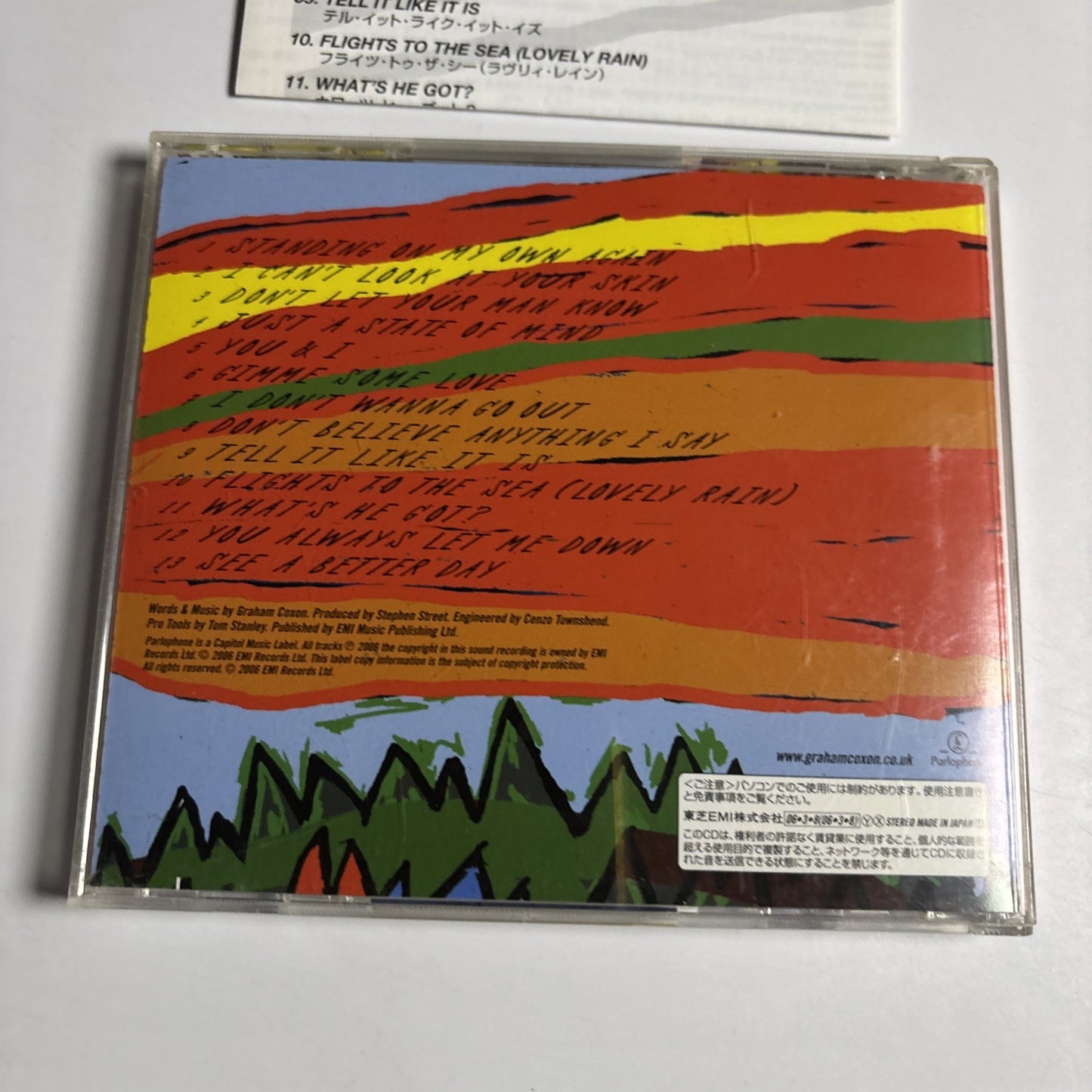 Graham Coxon – Love Travels At Illegal Speeds (CD, 2006) Japan Bonus Track