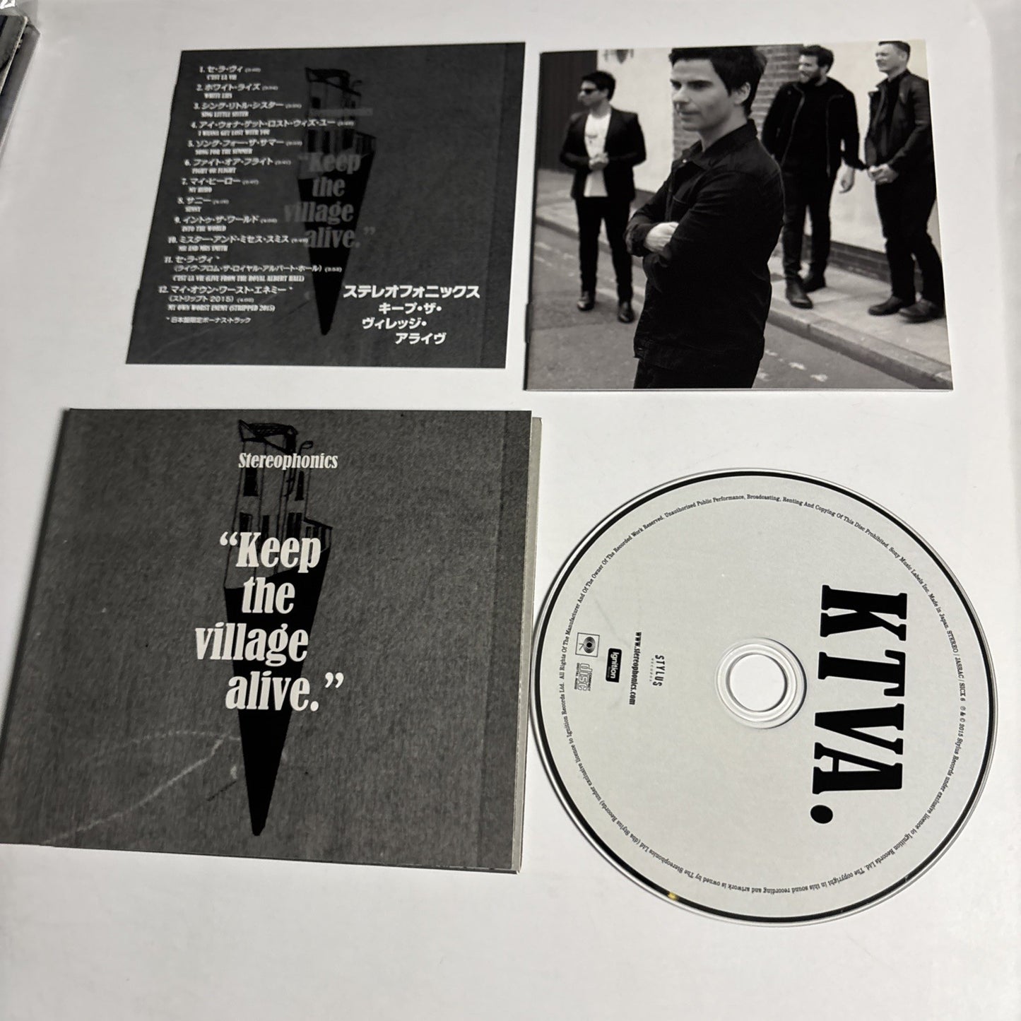 Stereophonics – Keep The Village Alive (CD, 2015) Japan SICX-6