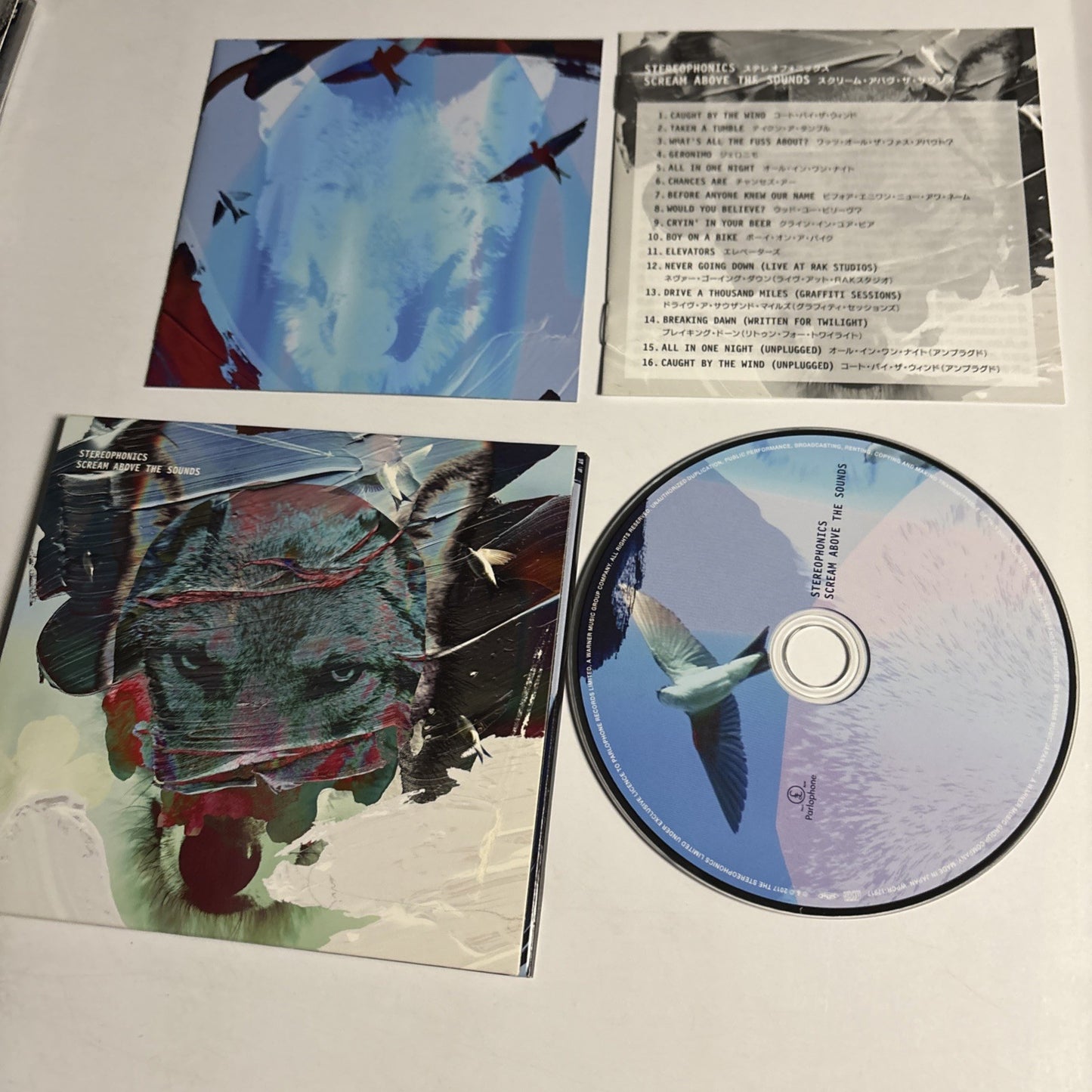 Stereophonics – Scream Above the Sounds (CD, 2017) Japan Digipak WPCR-17917