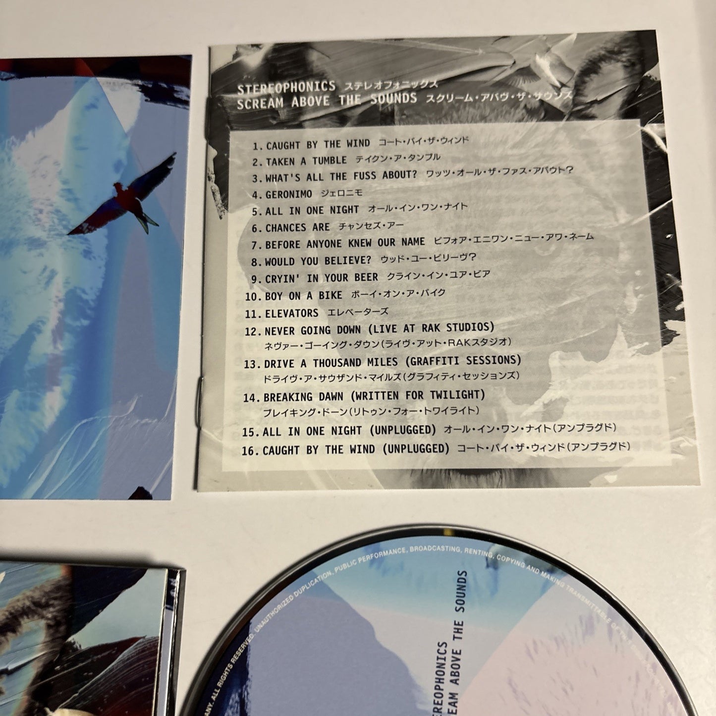 Stereophonics – Scream Above the Sounds (CD, 2017) Japan Digipak WPCR-17917