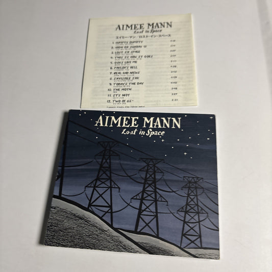 Aimee Mann – Lost In Space (CD, 2002) Japan Bonus Track V2CP 133