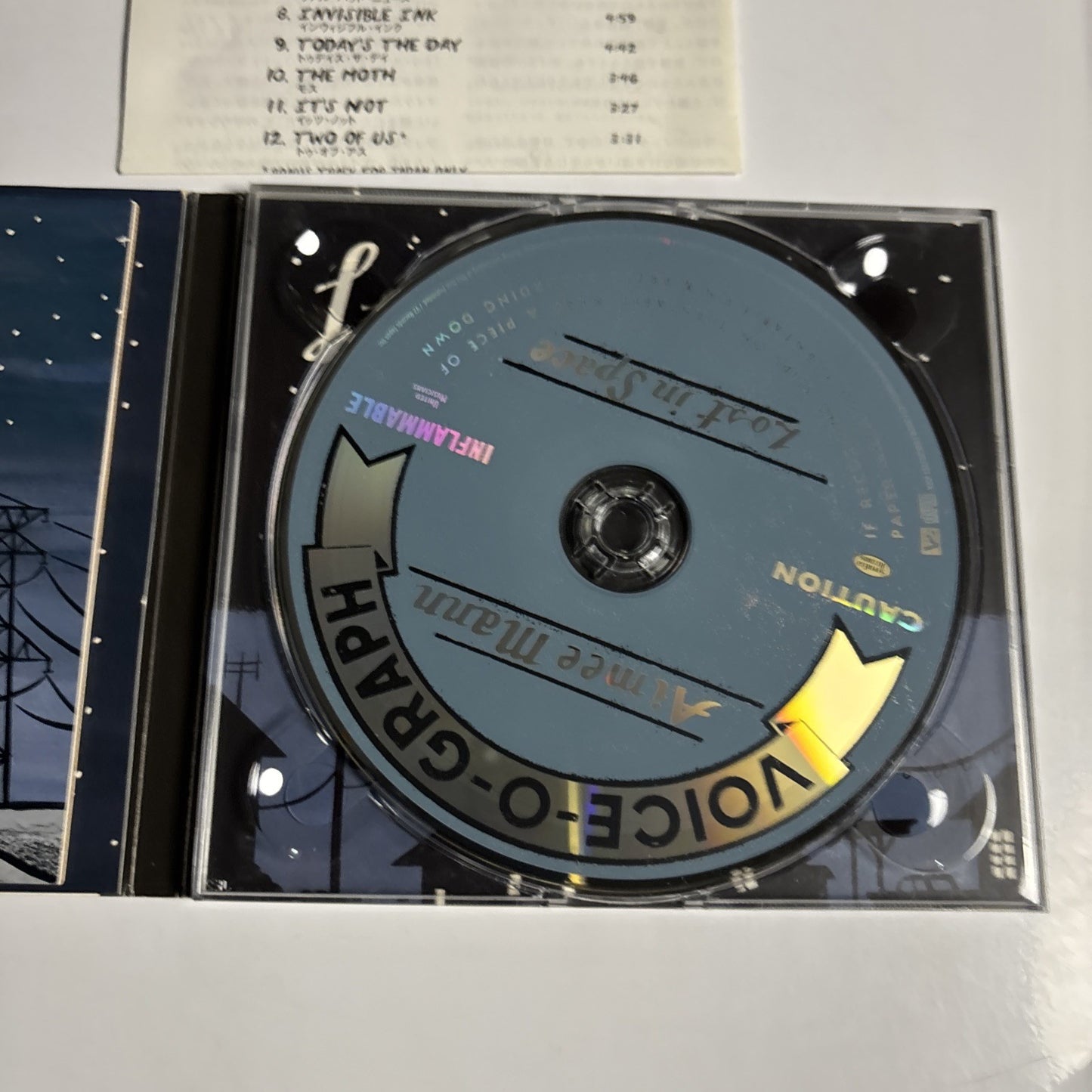 Aimee Mann – Lost In Space (CD, 2002) Japan Bonus Track V2CP 133