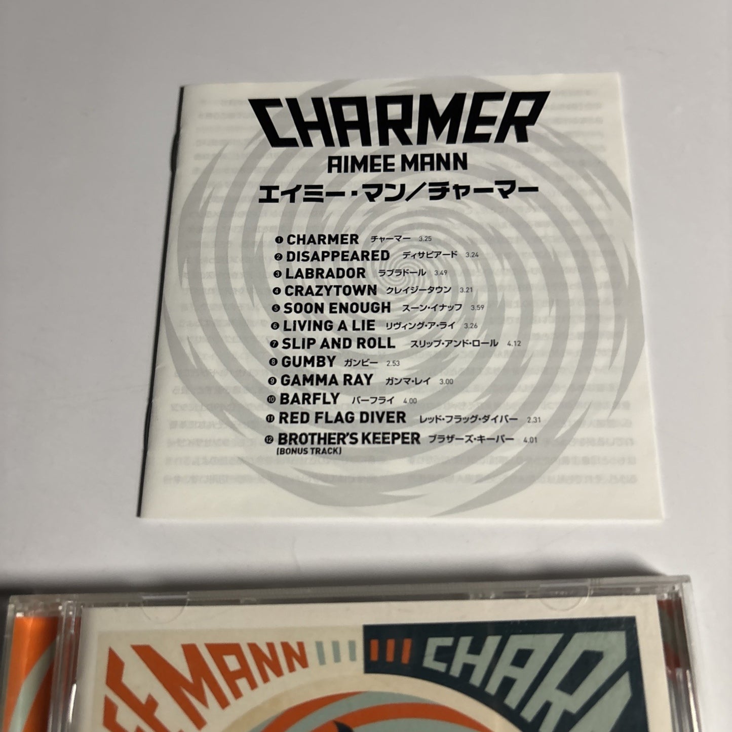 Aimee Mann – Charmer (CD, 2012) Japan Bonus Track SICP 3590