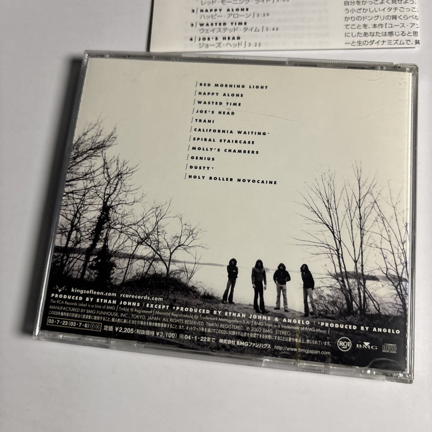 Kings Of Leon – Youth & Young Manhood (CD, 2003) Japan Bonus Track BVCP-24032