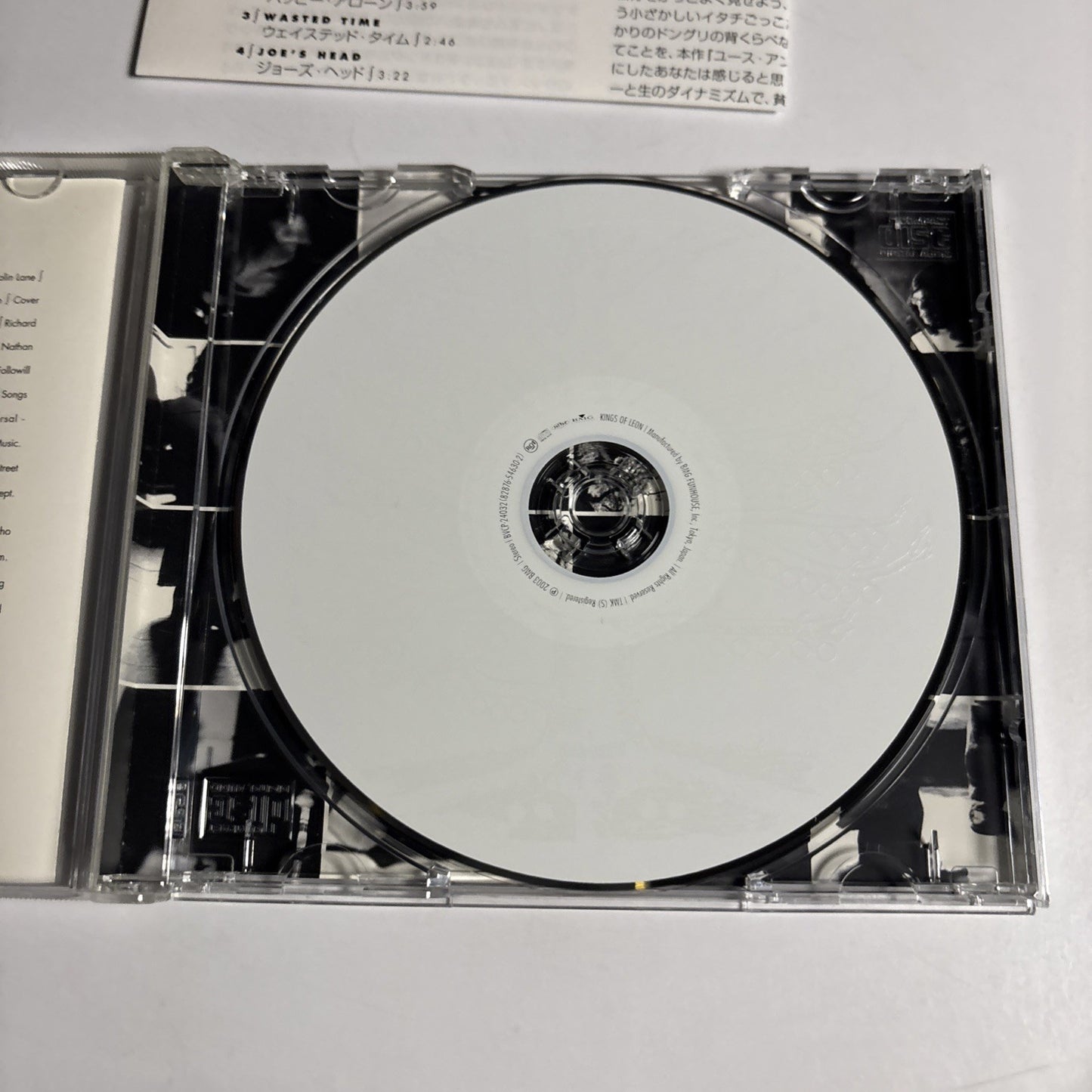 Kings Of Leon – Youth & Young Manhood (CD, 2003) Japan Bonus Track BVCP-24032