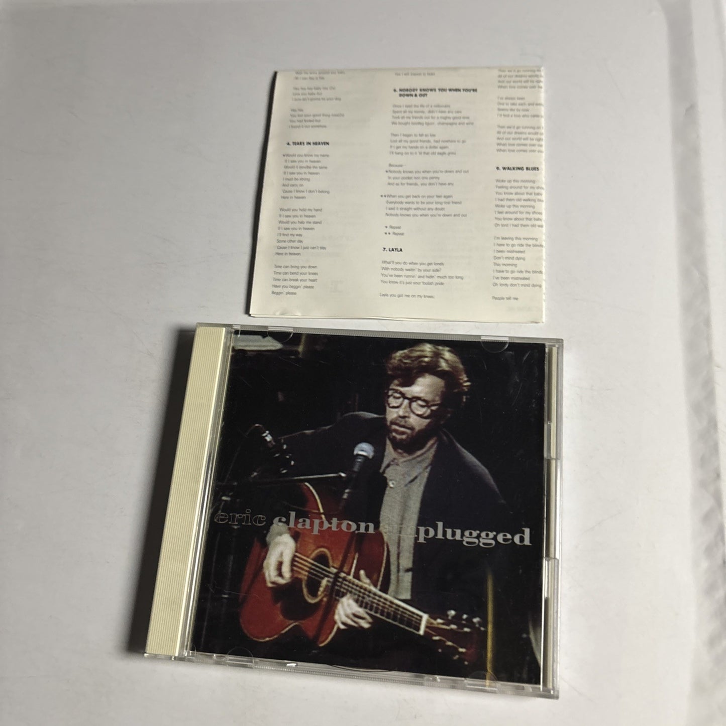 Eric Clapton – Unplugged  (CD, 1992)  Japan WPCP-4950
