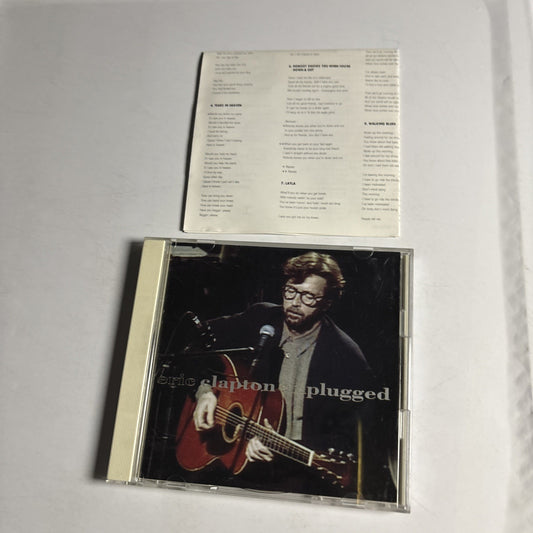 Eric Clapton – Unplugged  (CD, 1992)  Japan WPCP-4950
