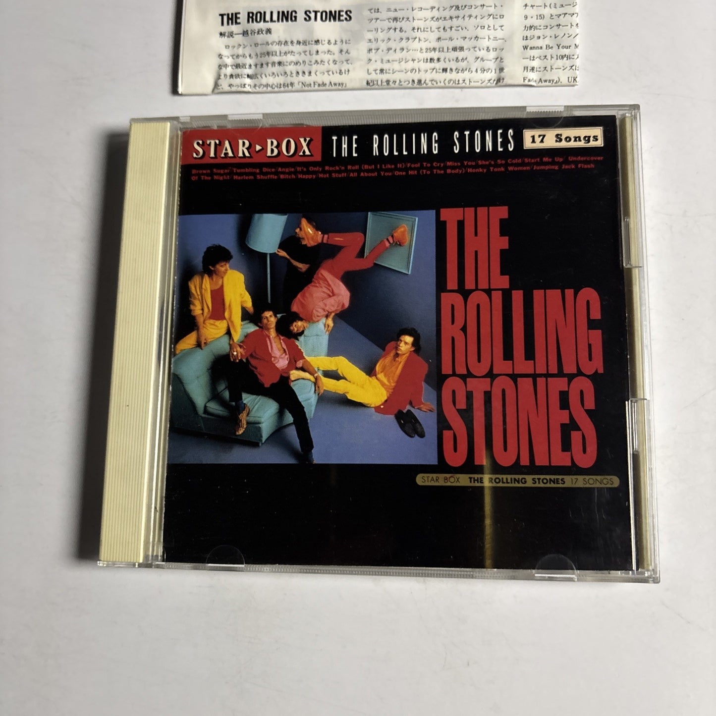 The Rolling Stones – Star Box (CD, 1990) Japan CSCS 5115