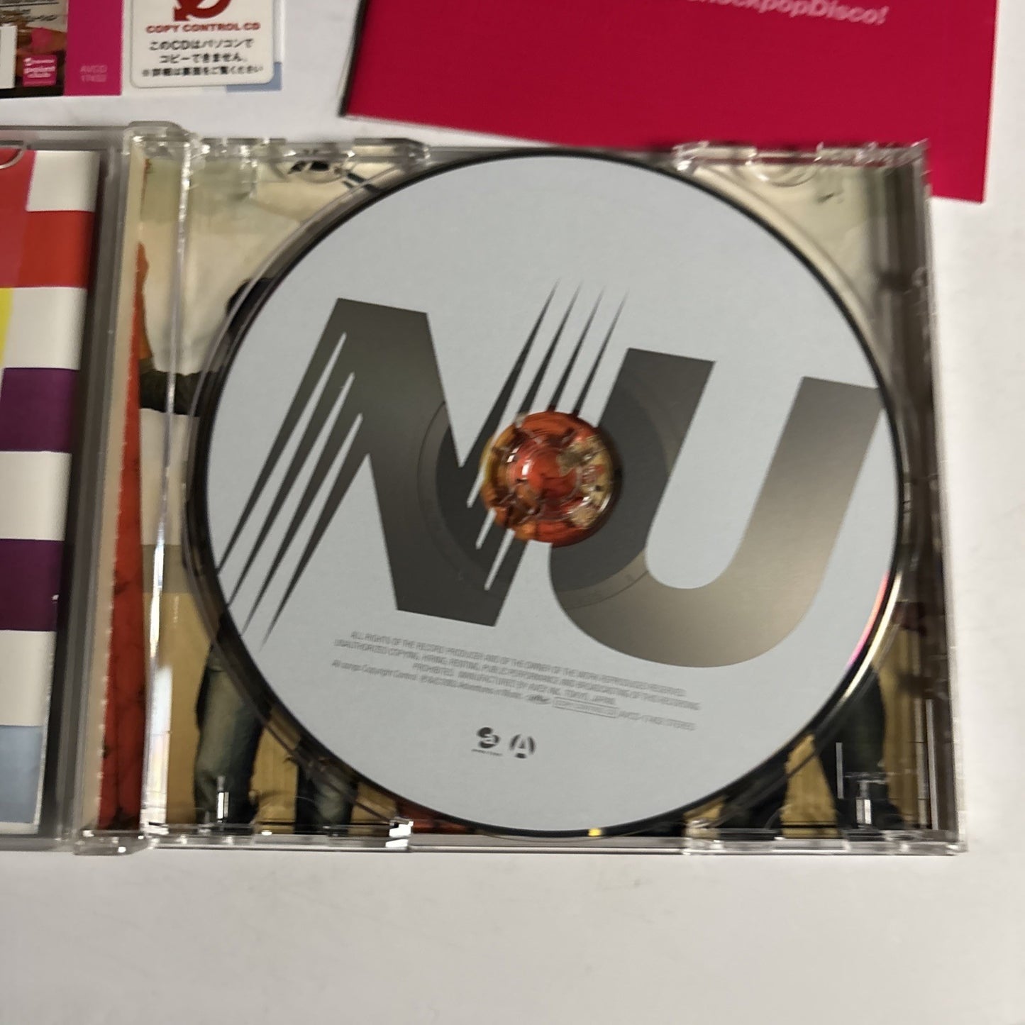 NU – AlphaBravoShockpopDisco! (CD, 2004) Japan Bonus Track Obi AVCD-17452