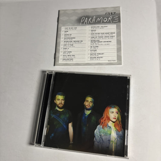 Paramore – Paramore (CD, 2013) Japan Bonus Track WPCR-14900