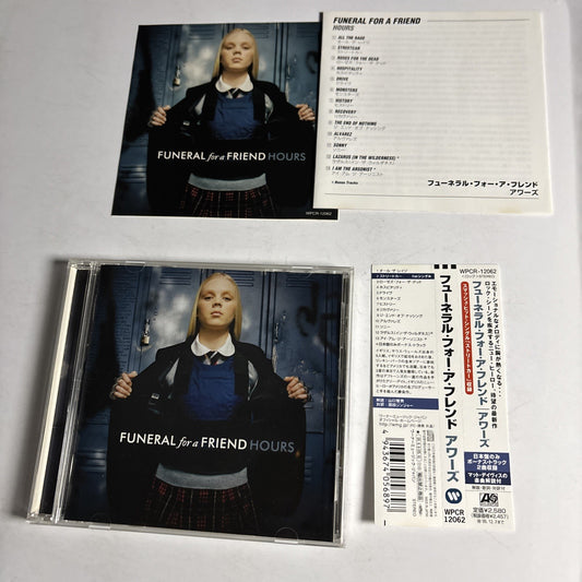 Funeral For A Friend – Hours (CD, 2005) Japan Bonus Track OBi WPCR-12062