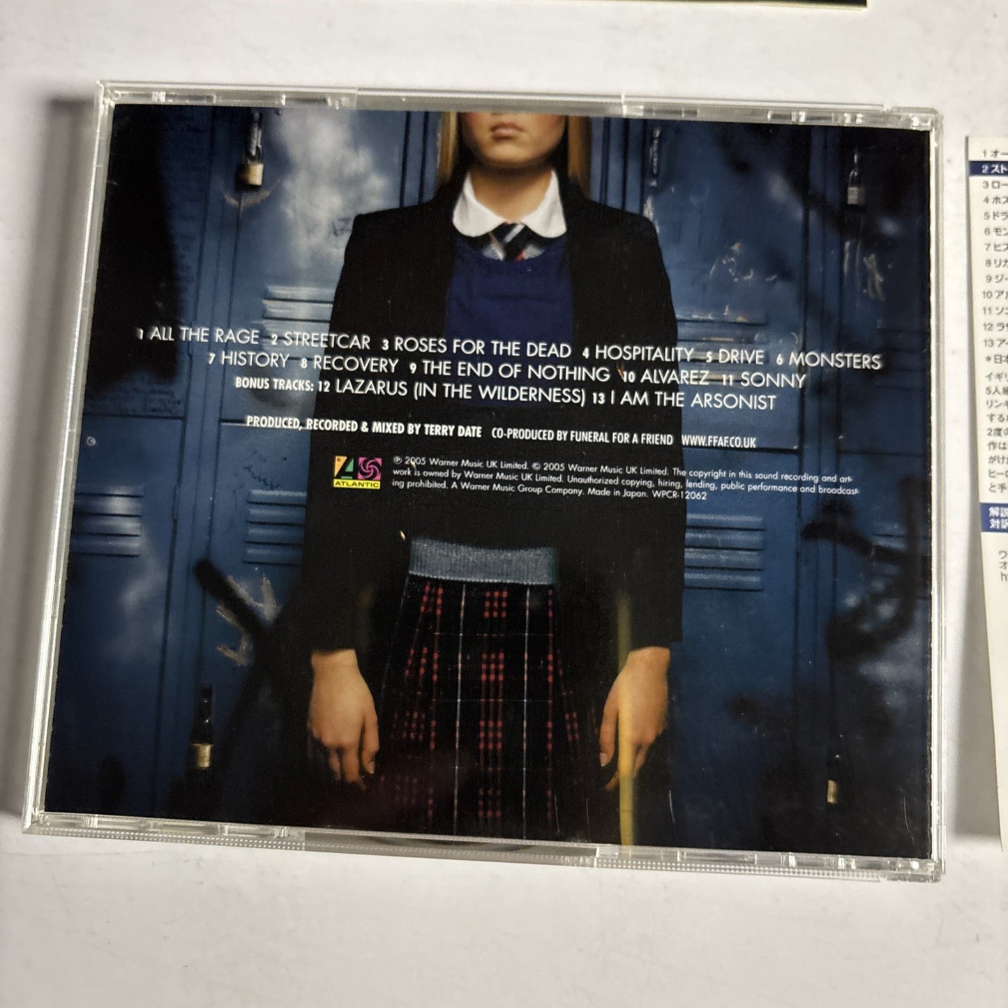 Funeral For A Friend – Hours (CD, 2005) Japan Bonus Track OBi WPCR-12062