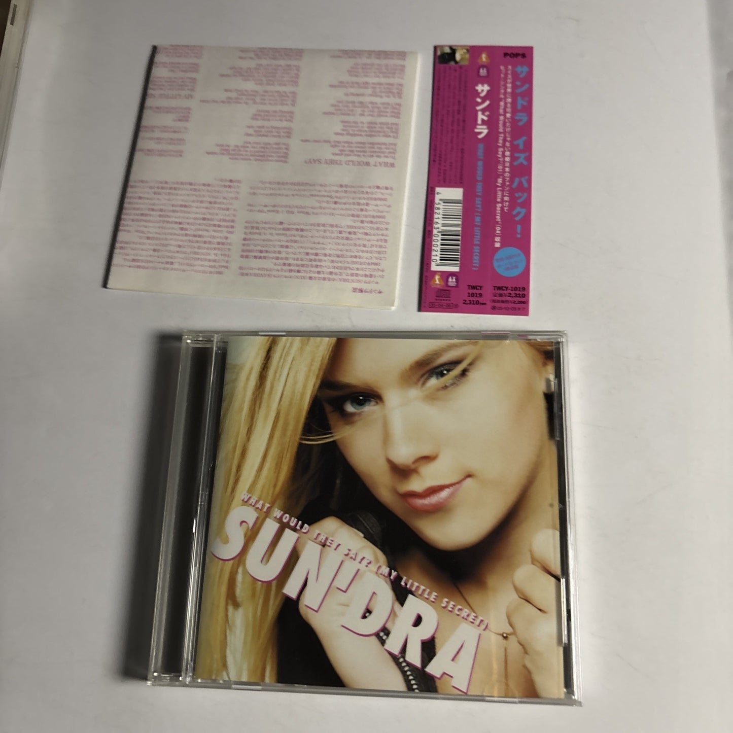 Sun'dra – What Would They Say? (My Little Secret) (CD, 2005) Japan obi TWCY-1019