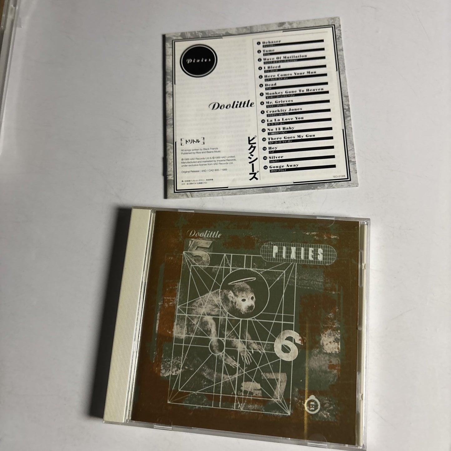 Pixies – Doolittle (CD, 2005) Japan TECI-21306