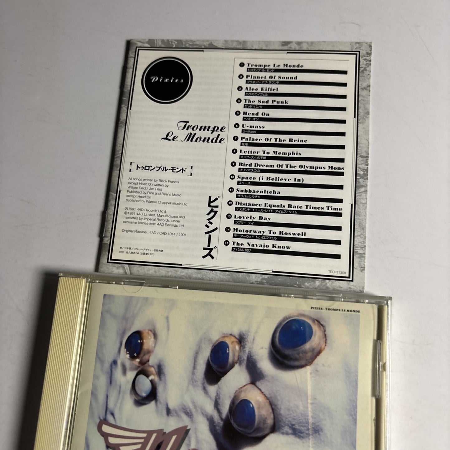 Pixies – Trompe Le Monde (CD, 2005) Japan TECI-21308