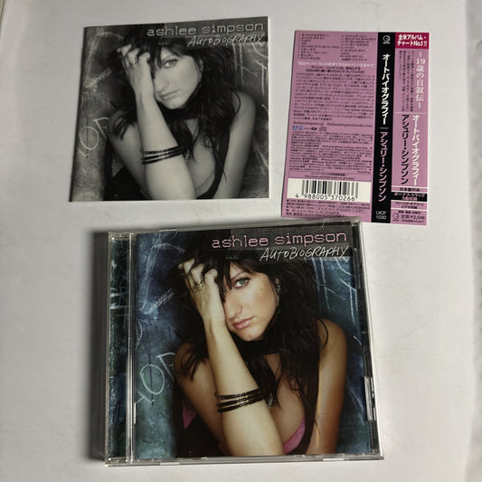 Ashlee Simpson – Autobiography (CD, 2004) Japan obi UICF-1030