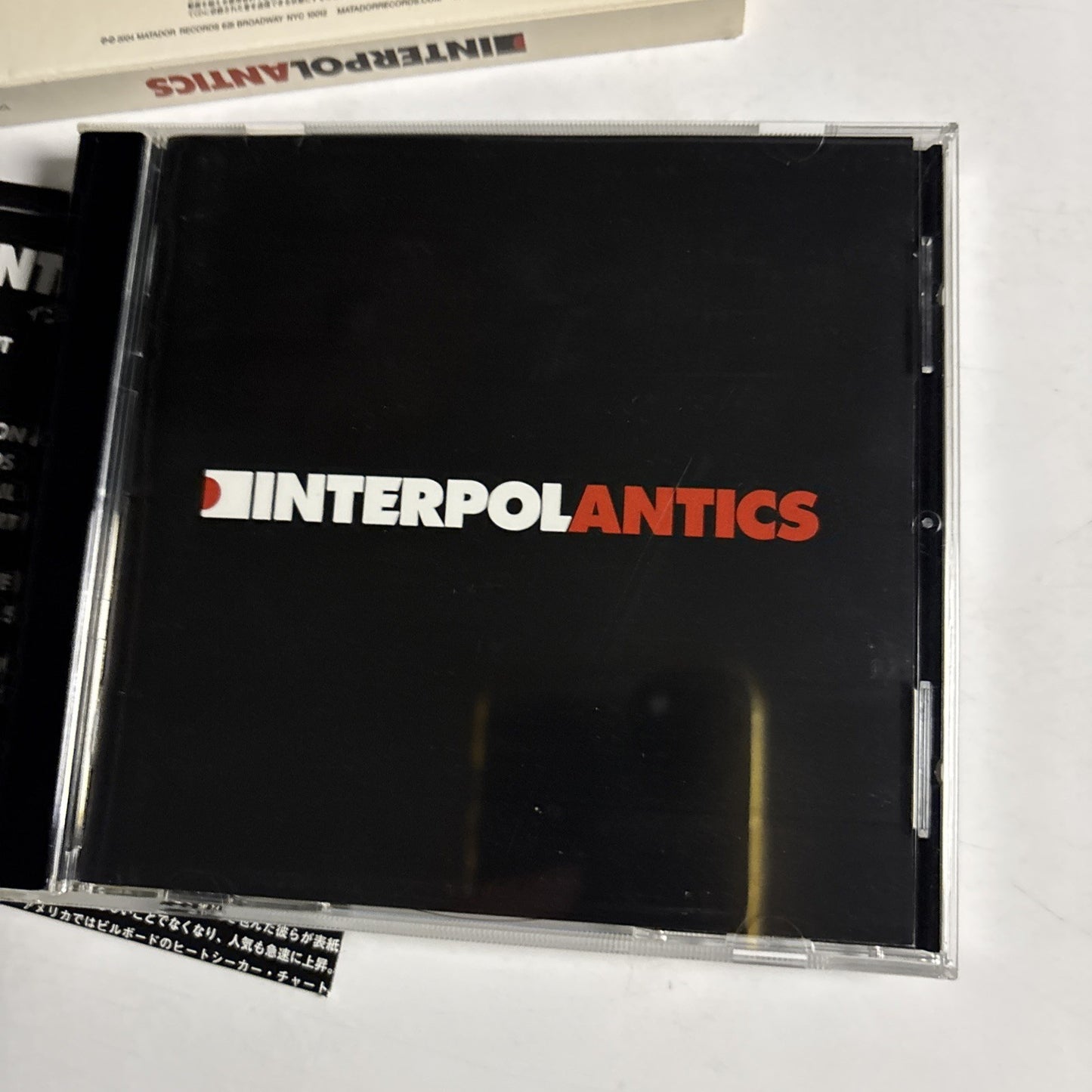 Interpol – Antics (CD, 2004) Japan TOCP 66323