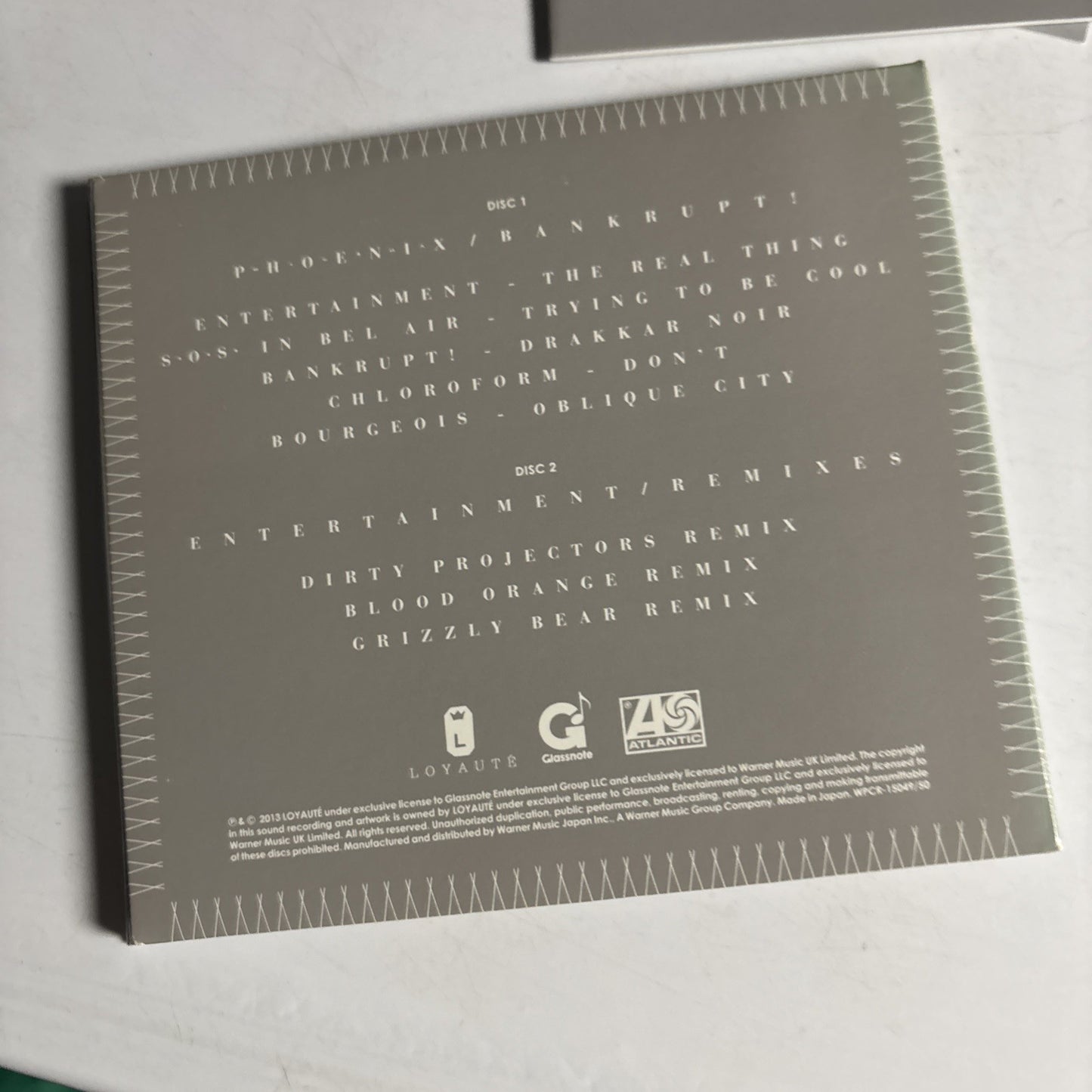 Phoenix – Bankrupt! (CD, 2013) Japan Digipak 2-Disc WPCR-15049/50