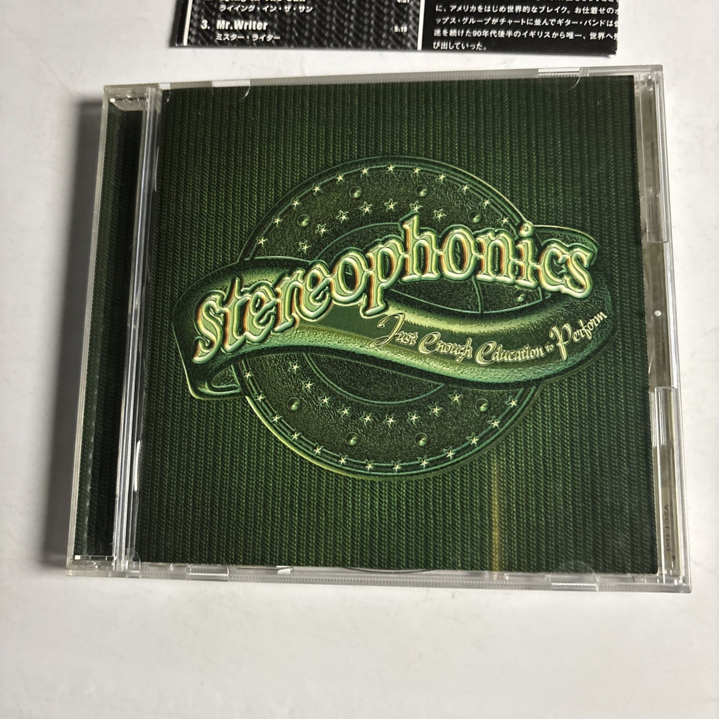 Stereophonics – Just Enough Education To Perform (CD, 2001) Japan Bonus Track