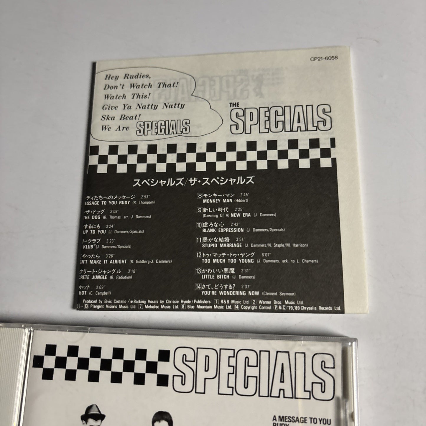 The Specials – Specials (CD, 1989) Japan CP21-6058