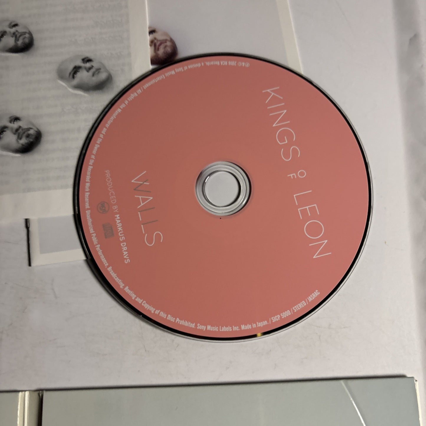 Kings Of Leon – WALLS (CD, 2016) Japan Digipak SICP-5000