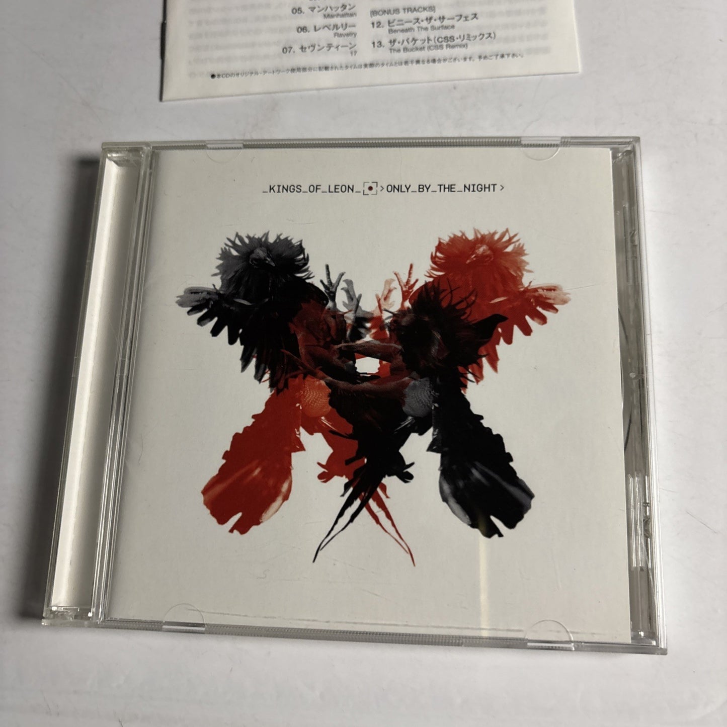Kings Of Leon – Only By The Night (CD, 2008) Japan Bonus Track BVCP-21631