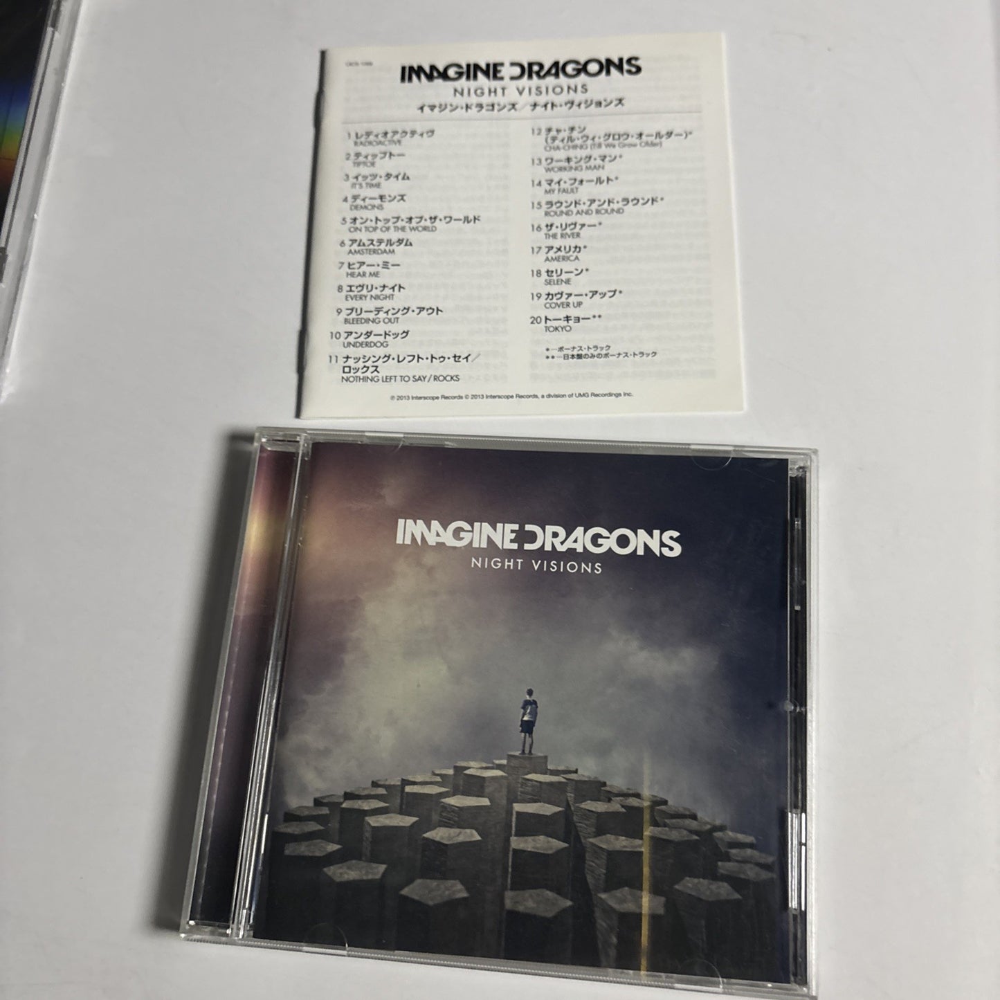 Imagine Dragons – Night Visions (CD, 2013) Japan UICS-1268