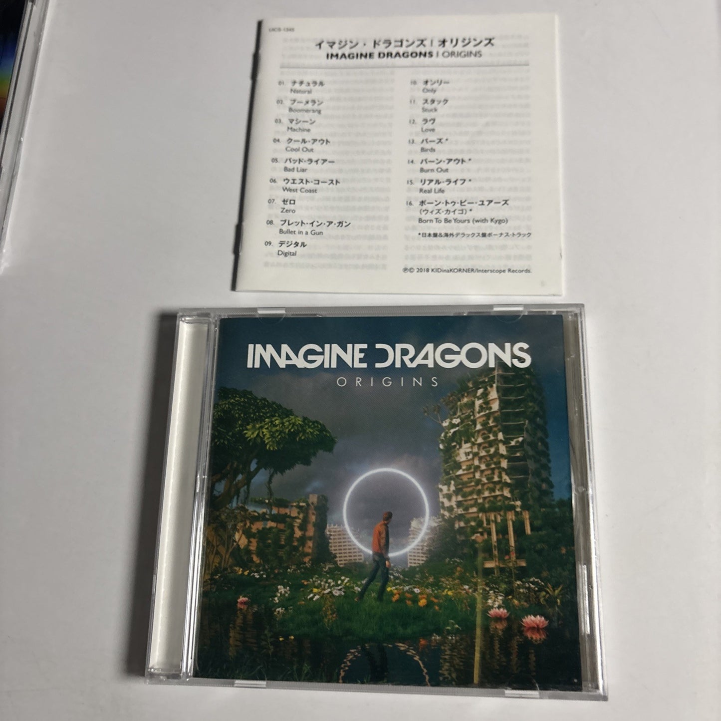 Imagine Dragons – Origins  (CD, 2018) Japan Bonus Track UICS-1345