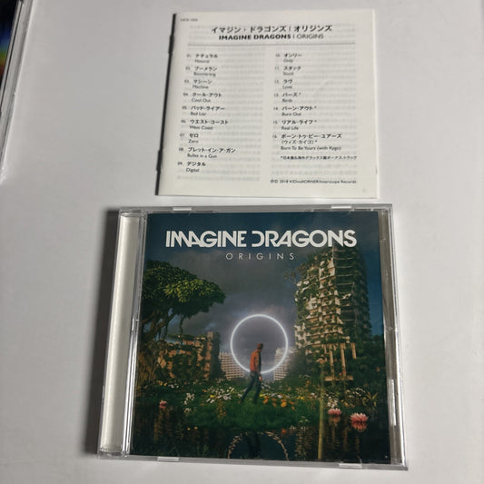 Imagine Dragons – Origins  (CD, 2018) Japan Bonus Track UICS-1345