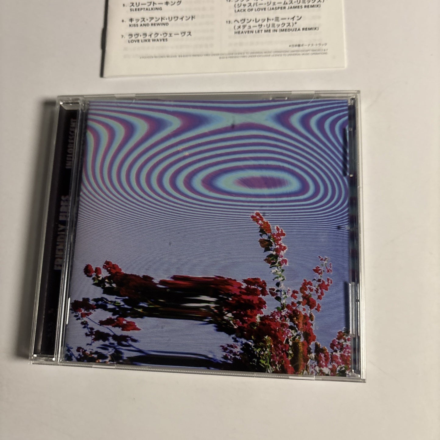 Friendly Fires – Inflorescent (CD, 2019) Japan Bonus Track UICP-1193