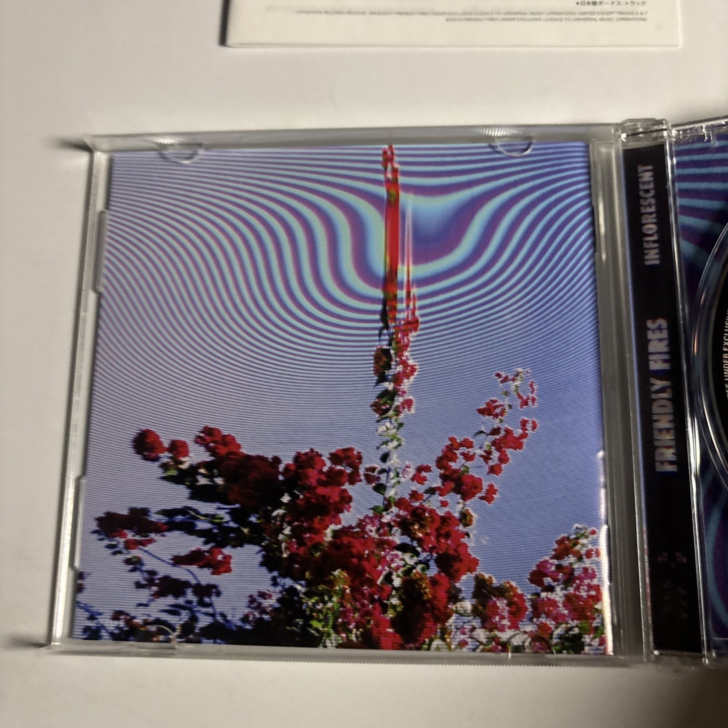 Friendly Fires – Inflorescent (CD, 2019) Japan Bonus Track UICP-1193