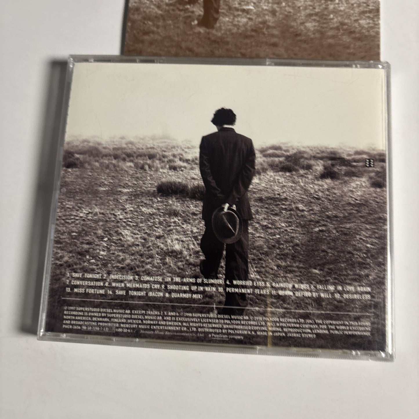 Eagle-Eye Cherry – Desireless (CD, 1998) Japan Bonus Track PHCR-1656