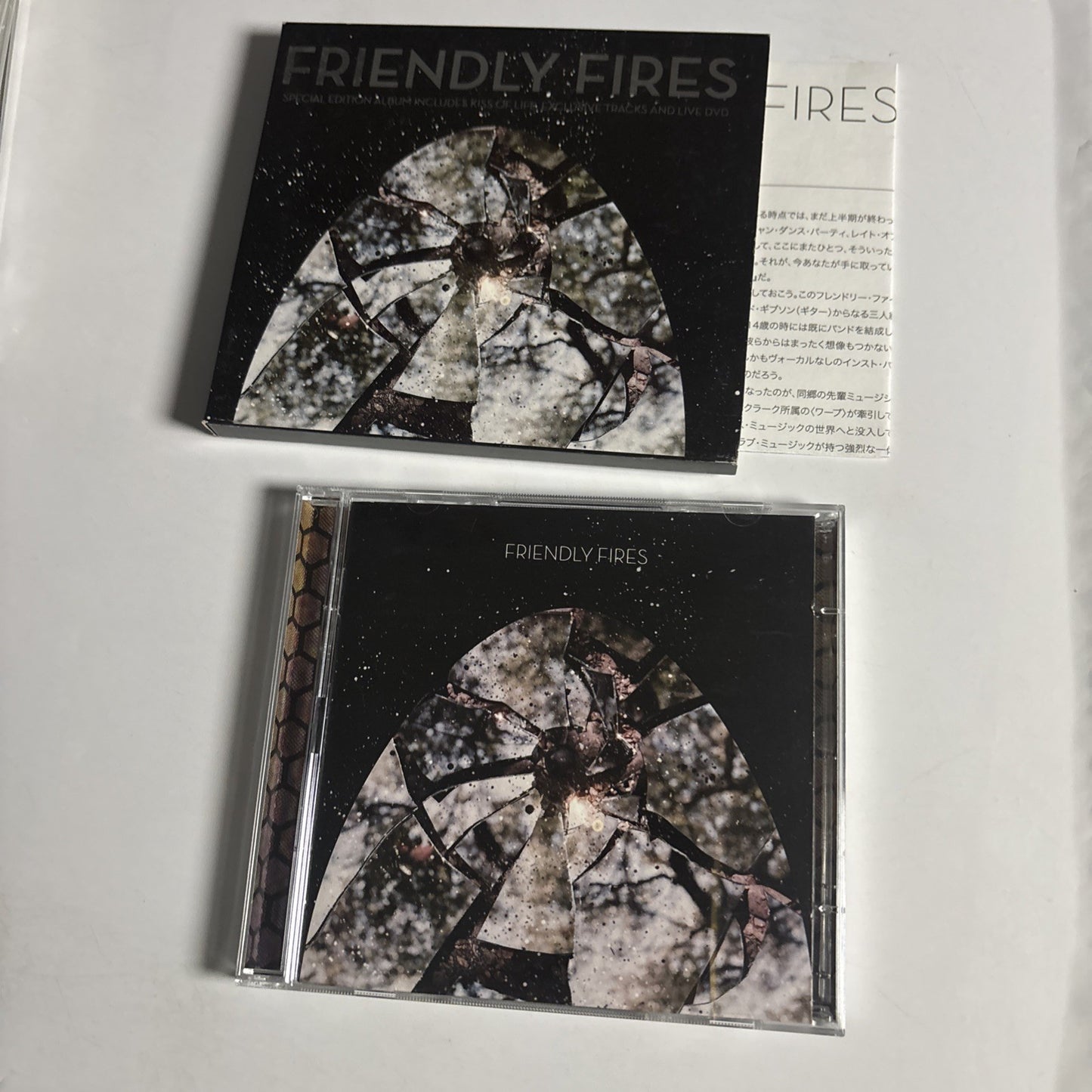 Friendly Fires – Friendly Fires (CD + DVD, 2009) UK Bonus Track XLCD383X