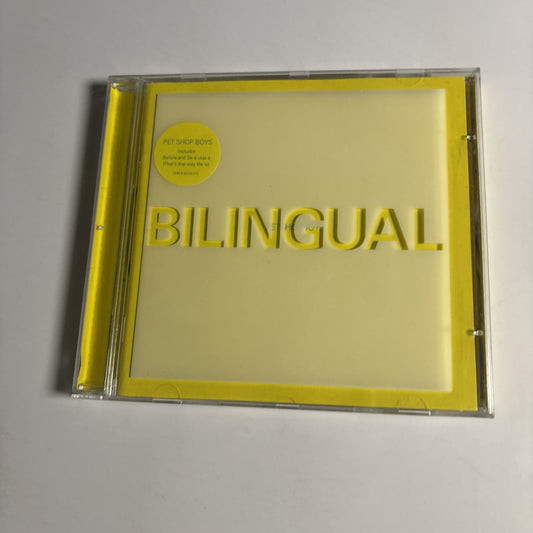 Pet Shop Boys – Bilingual (CD, 1996) UK CDPCSD170